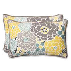 Lois Vapor Rectangular Throw Pillow (Set Of 2)