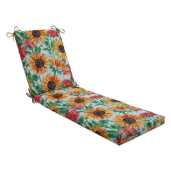 Sunflowers Sunburst Chaise Lounge Cushion 80X23X3